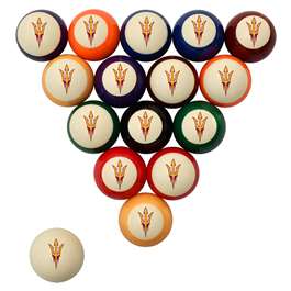 Arizona State University Billiard Ball Set  