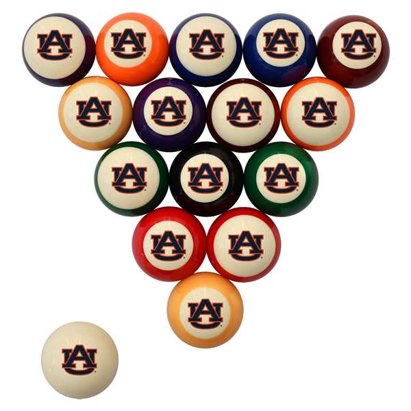 Auburn University Billiard Ball Set  