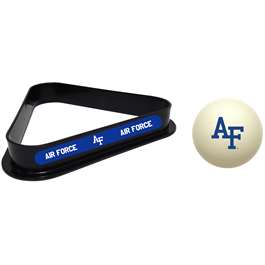 Air Force Spirit Cue Ball and 8 Ball Rack  