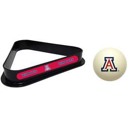 Arizona State University Cue Ball and 8 Ball Rack  