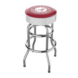 Alabama Crimson Tide Chrome Bar Stool  