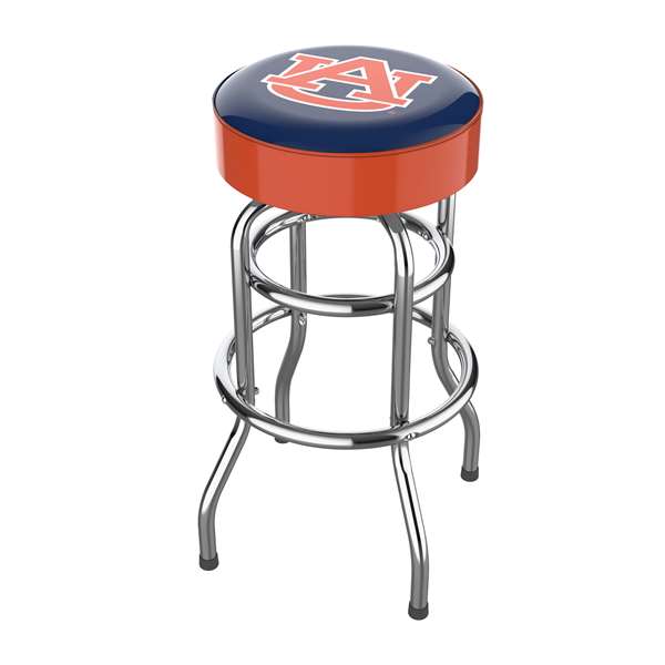 Auburn Tigers Chrome Bar Stool  