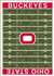 Ohio State Buckeyes 4x6 Homefield Rug 