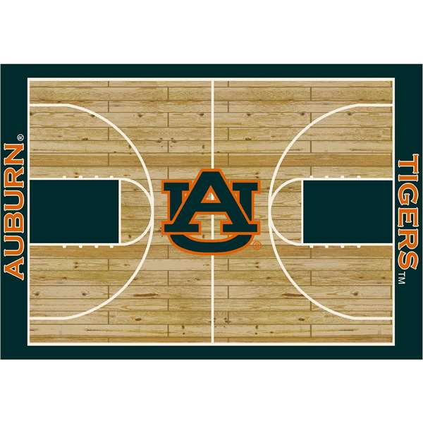 Auburn Tigers 6x8 Courtside Rug 