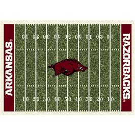 Arkansas Razorbacks 8x11 Homefield Rug 