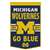 Michigan Wolverines Primary Wool Banner