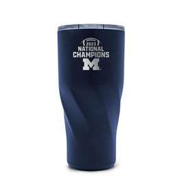 Michigan Wolverines 2023-24 CFP National Champions 20oz. Morgan Stainelss Steel Tumbler (6 Pack)
