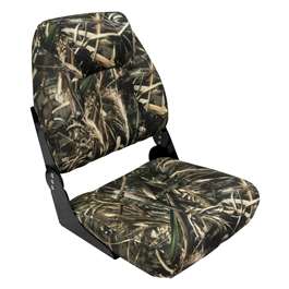 Wise 3058 Husky Pro High Back Fishing Seat - Camo Edition - Mossy Oak Break Up Country