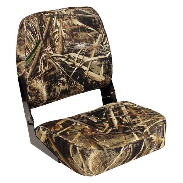 Wise 3312 Economy Low Back Camo Seat - Realtree Max 5  