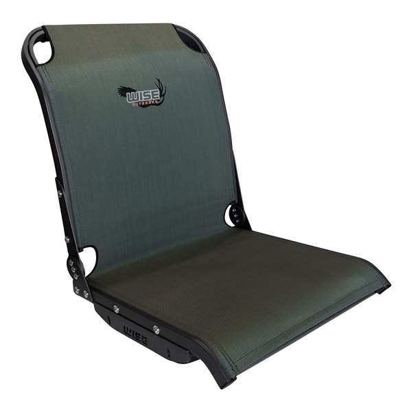 Wise 3373 AeroX Cool-Ride Mesh High Back Boat Seat - Outdoors Edition - Green  
