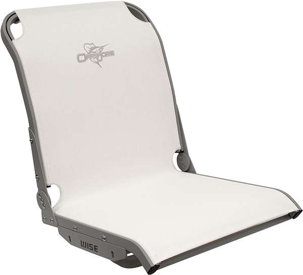 Wise 3373 AeroX Cool-Ride Mesh High Back Boat Seat - Offshore Edition - Brite White  