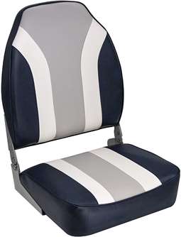 Wise Classic High Back Boat Seat Wise Blue-Wise Gray-Wise White      