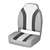 Wise Classic High Back Boat Seat Wise Gray Dawn-Wise Charcoal-Opal White      