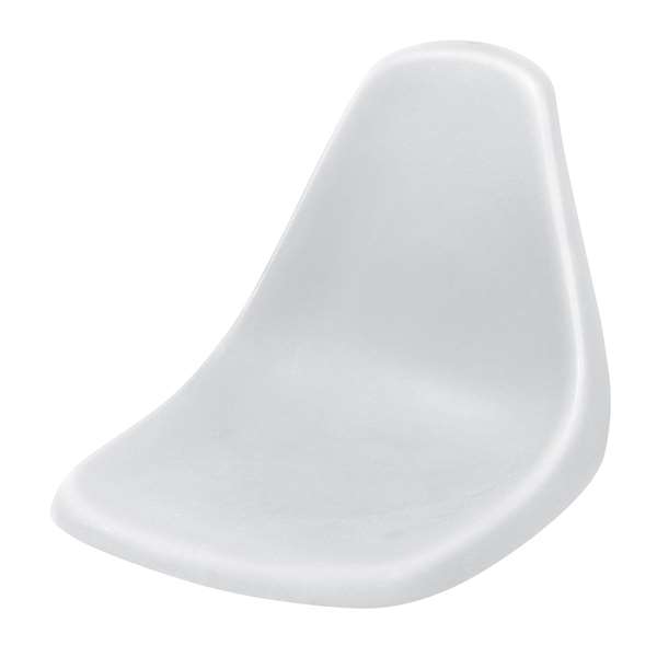 Wise 8WD140LS Molded Plastic Fishing Seat - White  