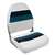 Wise 8WD590 Deluxe Series Pontoon High Back Seat - White / Navy / Blue  