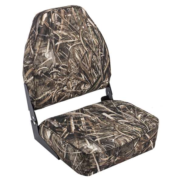Wise 8WD617PLS High Back Camo Seat - Realtree Max 5  
