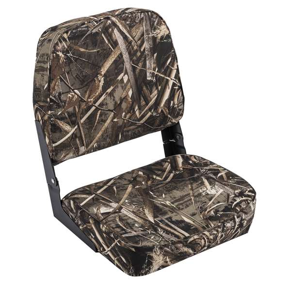Wise 8WD618PLS Low Back Camo Seat - Realtree Max 5  