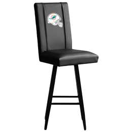 Miami Dolphins Swivel Bar Stool - Chair - Furniture - Kitchen