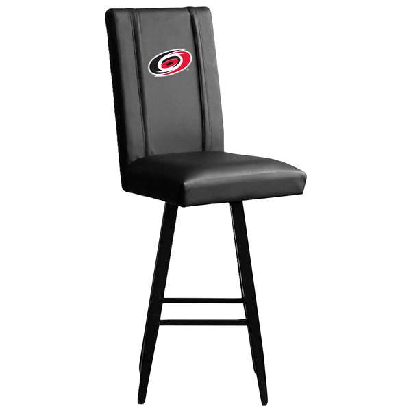 Carolina Hurricanes Swivel Bar Stool 2000 With Carolina Hurricanes Logo