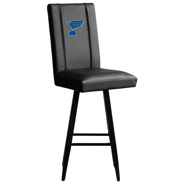 St Louis Blues Swivel Bar Stool 2000 With St Louis Blues Logo