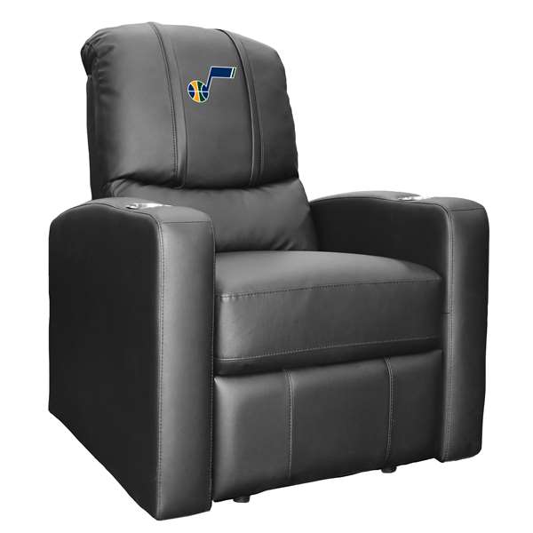 Utah Jazz Stealth Recliner with Utah Jazz Primary Logo