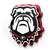 Georgia Bulldogs 3DX DIE CUT WALL ART 