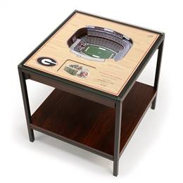 Purdue Boilermakers Football 25 Layer 3D Stadium View Lighted End Table