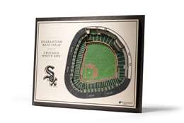 Chicago White Sox 5 Layer 3D Stadium View Wall Art