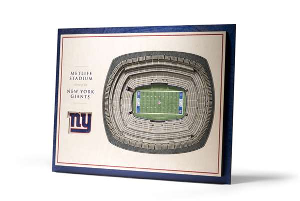New York Giants 5 Layer 3D Stadium View Wall Art