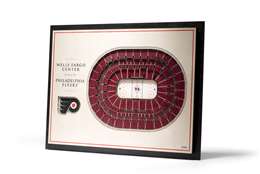 Philadelphia Flyers 5 Layer 3D Stadium View Wall Art