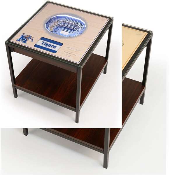 Notre Dame Fighting Irish 25 Layer 3D Stadium View Lighted End Table