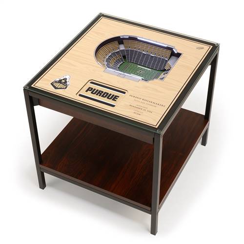 Georgia Bulldogs 25 Layer 3D Stadium View Lighted End Table