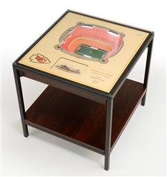 Kansas City Chiefs 25 Layer 3D Stadium View Lighted End Table