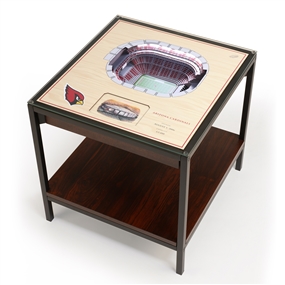Arizona Cardinals 25 Layer 3D Stadium View Lighted End Table