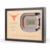 Texas Longhorns  25 Layer Stadium View 3D Wall Art