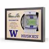 Washington Huskies  25 Layer Stadium View 3D Wall Art