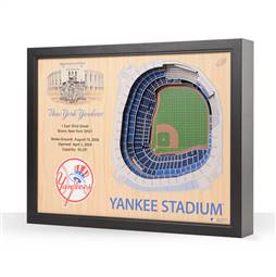 New York Yankees  25 Layer Stadium View 3D Wall Art