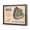 Los Angeles Dodgers  25 Layer Stadium View 3D Wall Art