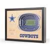 Dallas Cowboys  25 Layer Stadium View 3D Wall Art