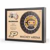 Purdue Boilermakers BB  25 Layer Stadium View 3D Wall Art