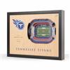 Tennessee Titans  25 Layer Stadium View 3D Wall Art