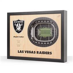Las Vegas Raiders  25 Layer Stadium View 3D Wall Art