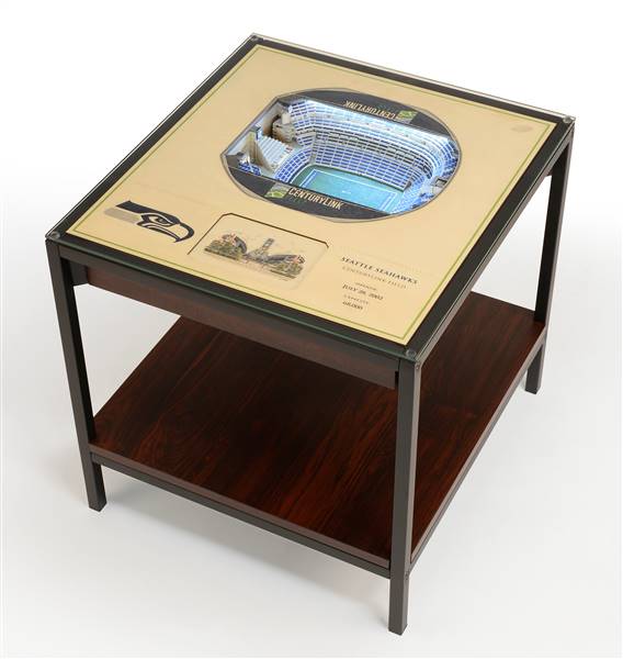 Seattle Seahawks 25 Layer 3D Stadium View Lighted End Table