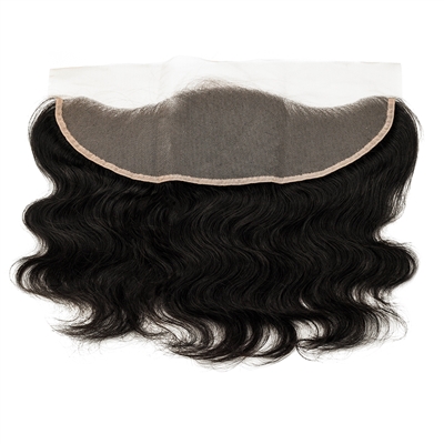 100% Virgin Remy Human Hair 13"x4" Lace Frontal Closure - Body Wave