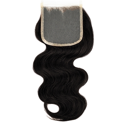 100% Virgin Remy Human Hair 4"x4" Lace Closure - Body Wave