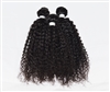 Natural Virgin Brazilian Remy KINKY CURL 3-Pack