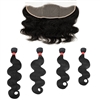 MURI SELECT - 4 Bundles + 13x4 Lace Frontal Closure - Body Wave