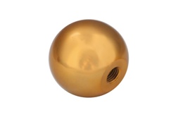 Torque Solution Billet Shift Knob (Gold): Universal 12x1.5