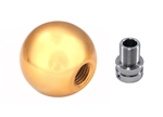 Torque Solution Billet Shift Knob (Gold): Volkswagen / Audi Manual Transmission