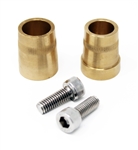 Torque Solution Battery Terminals: Universal Brass M6 Bolt to SAE